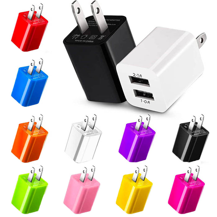 2-Port A/C USB Charging Brick