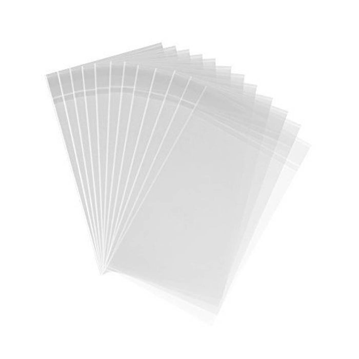 6x9 inch Ultra Clear Poly Merchandise Bags - 100 Pack