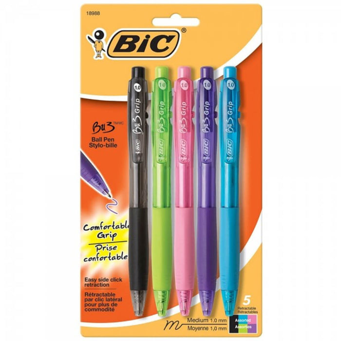 Bic Retractable Ballpoint Pens