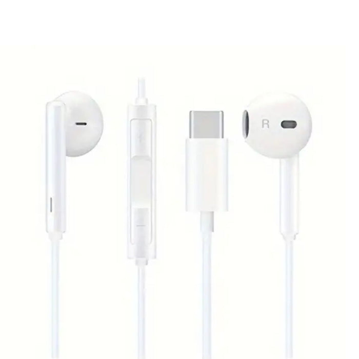 USB Type-C Headphones Wired In Ear Earphones Earbuds