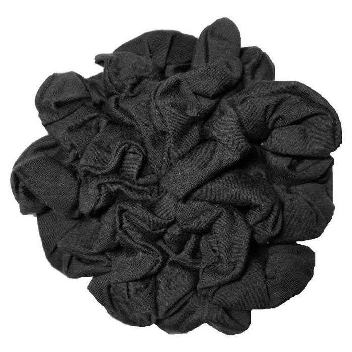 black school scrunchie