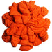 orange school scrunchie